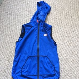 New Hunter for Target hooded sleeveless blue vest